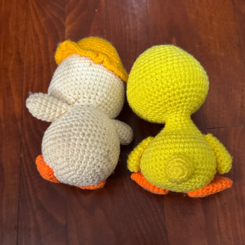 Crochet Duck Plush Toys set - Picture 3 of 9